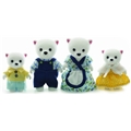 Sylvanian Families Polar Bear Family
