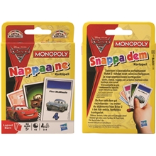 Monopol Cars 2 Kortspel