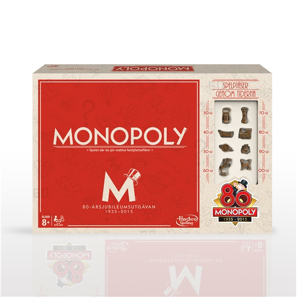 Monopoly 80th Anniversary Edition (Bild 1 av 5)