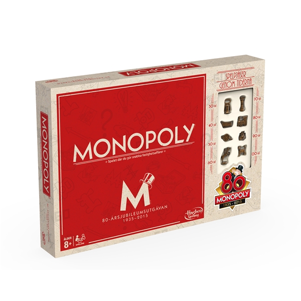 Monopoly 80th Anniversary Edition (Bild 5 av 5)