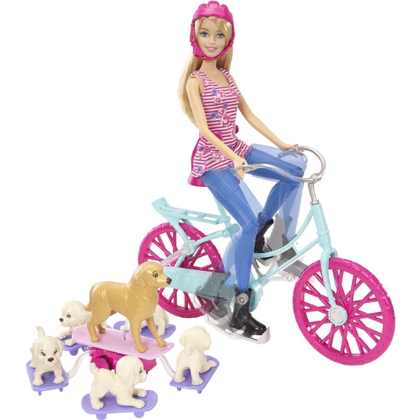 Barbie Valpäventyret Cykelset (Bild 2 av 3)