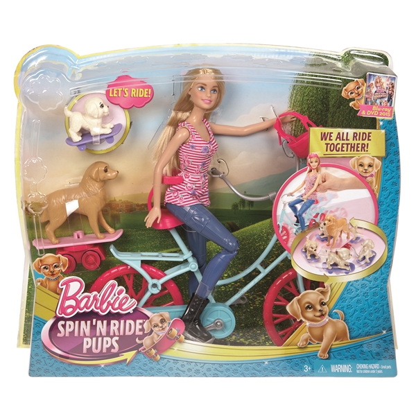 Barbie Valpäventyret Cykelset (Bild 3 av 3)
