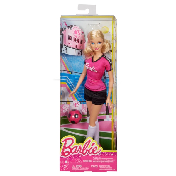 Barbie Career Doll Fotbollsspelare (Bild 5 av 5)