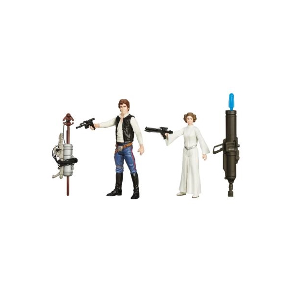 Star Wars E7 Han Solo Princess Leia (Bild 1 av 4)