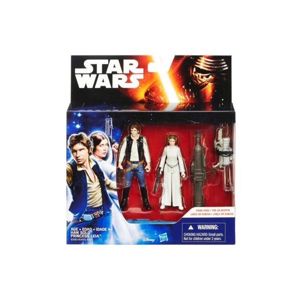 Star Wars E7 Han Solo Princess Leia (Bild 2 av 4)