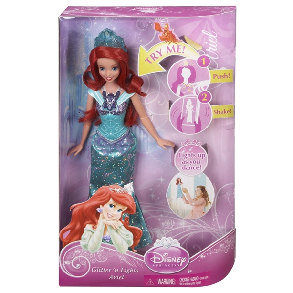 Disney Princess - Ariel blinkande halsband (Bild 2 av 2)