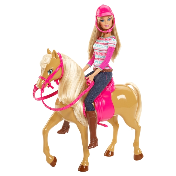 Barbie - Docka med häst och tillbehör (Bild 1 av 5)
