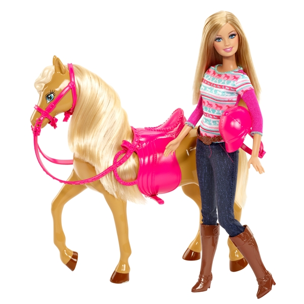 Barbie - Docka med häst och tillbehör (Bild 3 av 5)