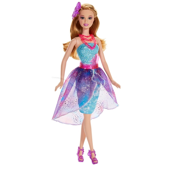 Barbie - Hemliga dörren docka lila (Bild 1 av 3)