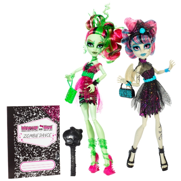 Monster High Zoombie Rochelle Goyle & Venus (Bild 1 av 3)