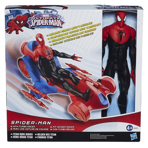 Spiderman Titan Hero with Race car