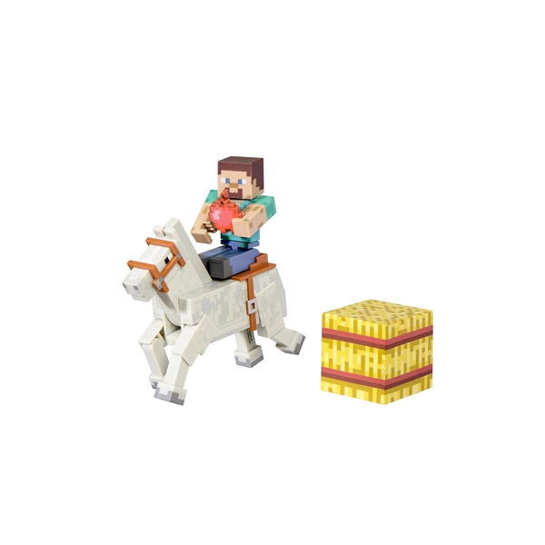 Minecraft Steve and Horse (Bild 3 av 3)