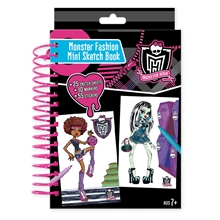 Monster High Fashion Mini Sketch Book