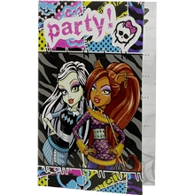 Monster High Inbjudningskort