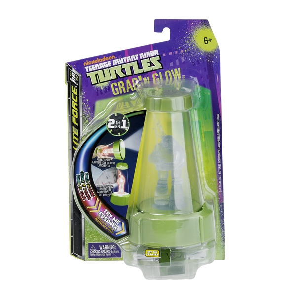 Turtles Grab N' Glow Ficklampa (Bild 2 av 2)