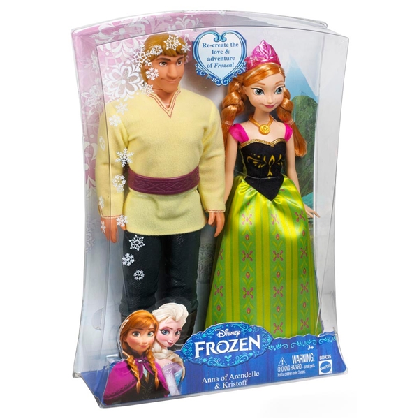 Disney Prinsessor - Frost, Anna & Kristoffer (Bild 1 av 8)