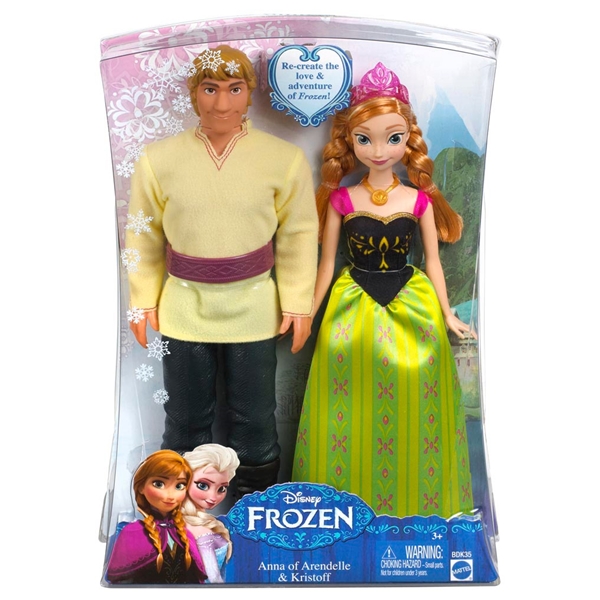 Disney Prinsessor - Frost, Anna & Kristoffer (Bild 2 av 8)