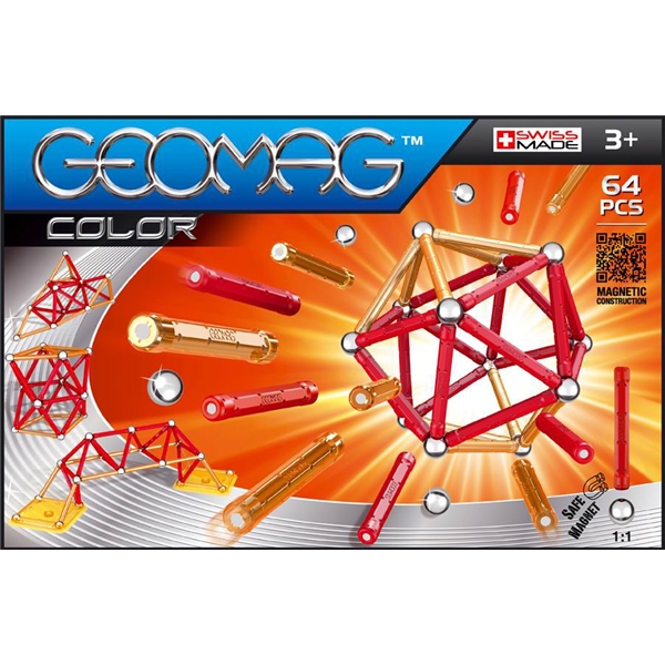 Geomag Kids Color 64 delar