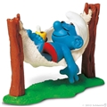 Schleich Smurf - 40226 Smurf i Hängmatta