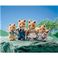 Sylvanian Families Honey Fox Family