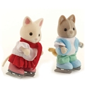 Sylvanian Families Ice Skating Duo