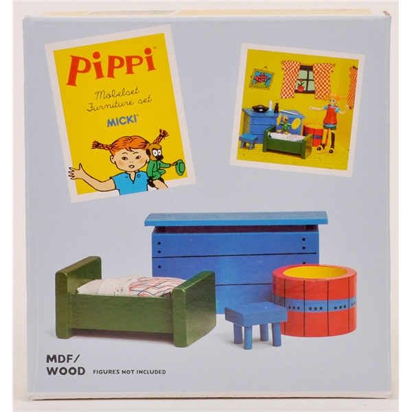 Pippi: Möbelset 2 Blå Tillbehör (Bild 3 av 3)