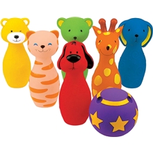 Ks Kids Färgglatt Bowlingset