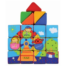 Ks Kids Mjuka Byggklossar