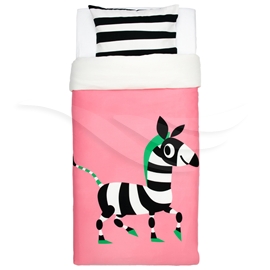 Micki Påslakan Zebra