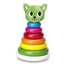 Stapelleksak katt