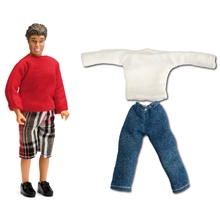 Lundby Småland Pappa + Kläder