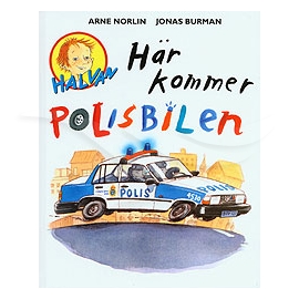 Barnbok Här Kommer Polisbilen