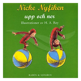 Pekbok Nicke Nyfiken Upp och Ner