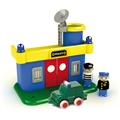 Viking Polisstation med Bil och Figurer