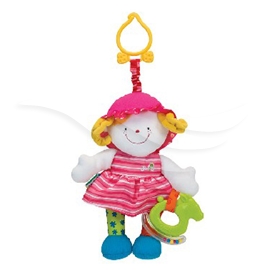 Ks Kids Flickdocka Julia med bitring