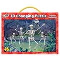 Changing Picture Puzzle - Spooky Skeletons