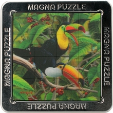 3D Magnetiskt Pussel - Djungel