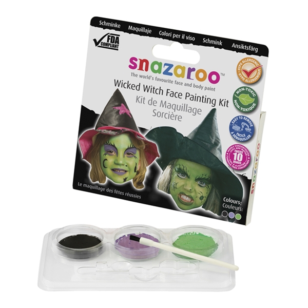 Snazaroo Face Painting Kit - Wicked Witch