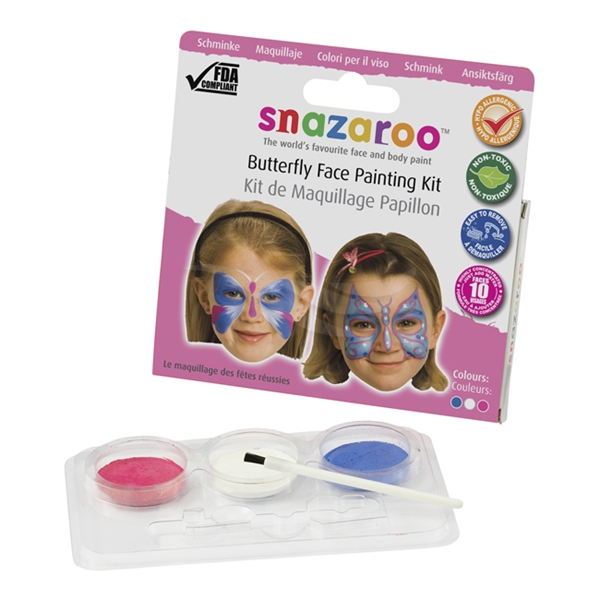 Snazaroo Face Painting Kit - Butterfly
