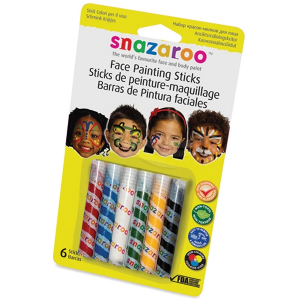Snazaroo Face Painting Sticks Gul