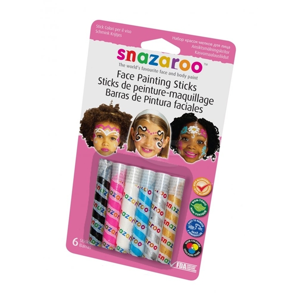 Snazaroo Face Painting Sticks Rosa