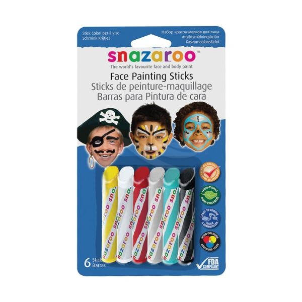Snazaroo Face Painting Sticks Blå