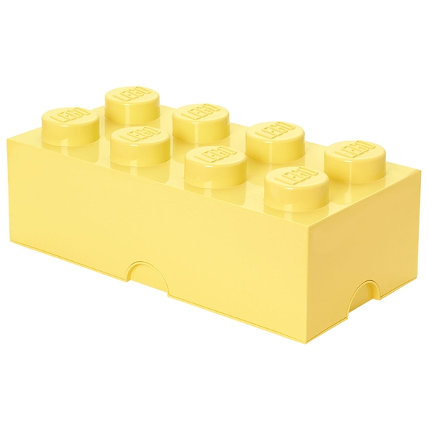 LEGO Förvaring 8 Design Collection Gul