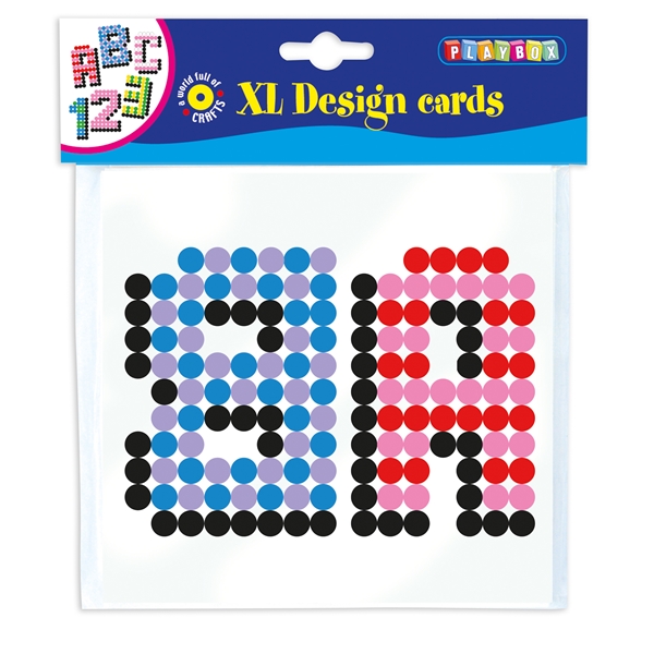 XL Beads - Mönsterkort ABC