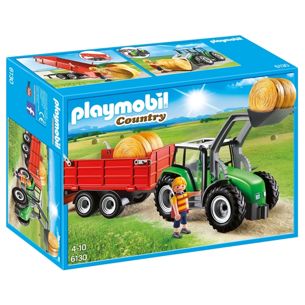 6130 Playmobil Stor Traktor med Släp (Bild 1 av 2)