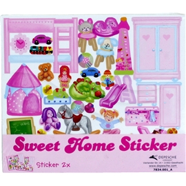 Sweet Home Barnrum - Små Stickers