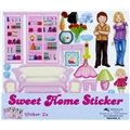 Sweet Home Vardagsrum - Små Stickers