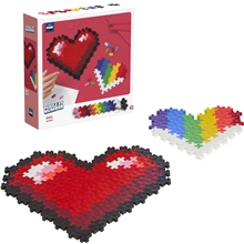 Plus-Plus Puzzle By Number Hearts 250 Delar