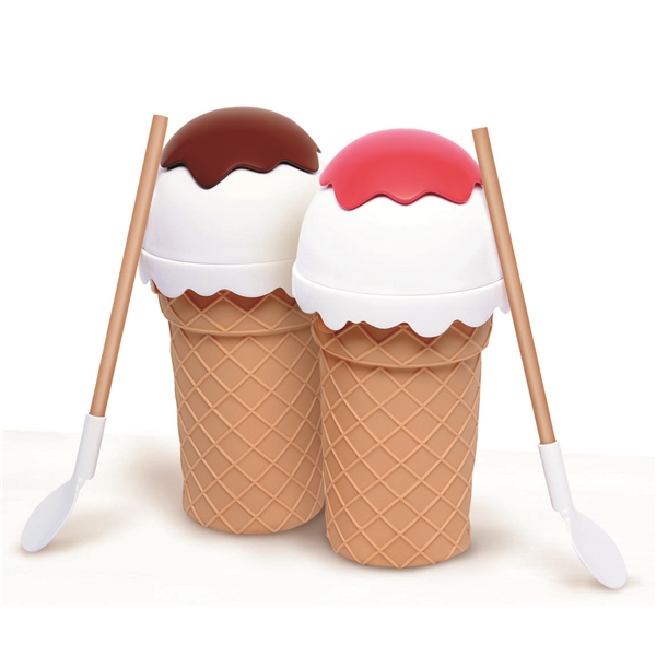 Chillfactor Ice Cream Maker Brun (Bild 2 av 3)