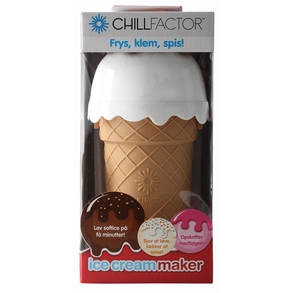 Chillfactor Ice Cream Maker Brun (Bild 3 av 3)
